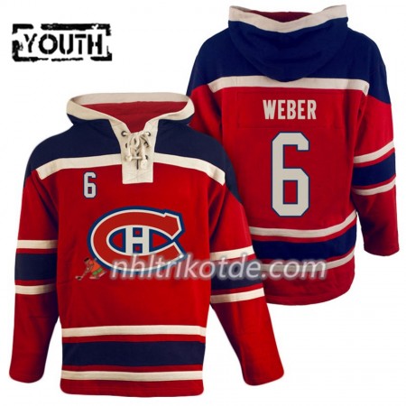 Montreal Canadiens Shea Weber 6 Rot Sawyer Hooded Sweatshirt - Kinder